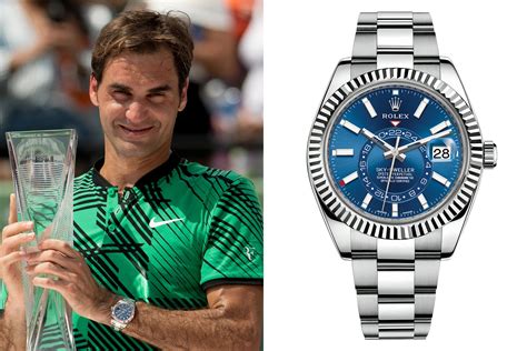 roger federer rolex ad|roger federer rolex collection.